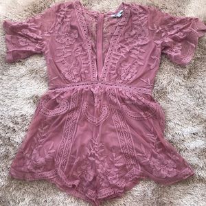 Lace Romper
